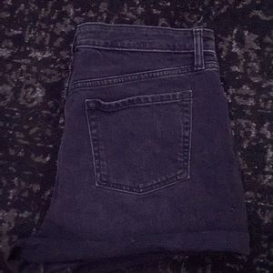 Wild fable black jean shorts | cuffed at the bottom